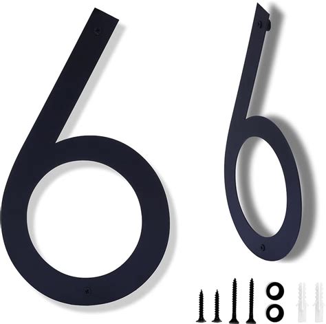 large metal house numbers australia|12 inch house numbers black.